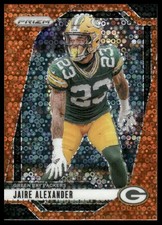 Jaire Alexander 2024 Panini Prizm #106 Orange Disco Green Bay Packers