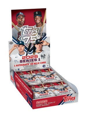 2026 Topps Baseball Series 1 Inserts - Complete Your Set! Choose your card