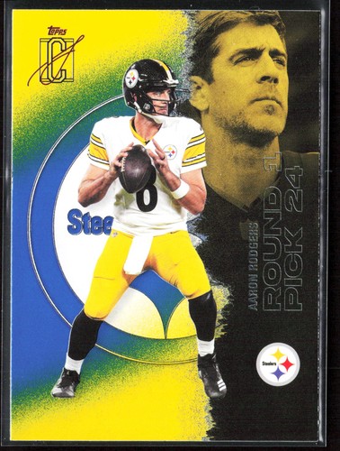 2025 Topps Signature Aaron Rodgers Blue (RAW)