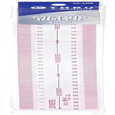 Westcott Metric Ruler, 30Cm, Transparent M-108 