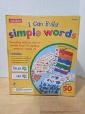 Lakeshore NEW - I Can Build Simple Words Home Educational Building Kit Toy