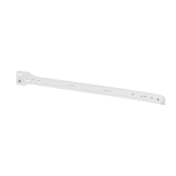 15-3/4" Self-Closing Drawer Slides &ndash; Side/Bottom Mount, 1 Pair, White