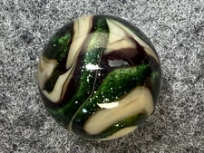 2008 JABO Collectors Marbles:Last Dance Hardcore Purple OX AV Swirl. .760