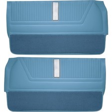 1965 Impala Ss Interior Front Door Panels 2 Door Hardtop Convertible P65703