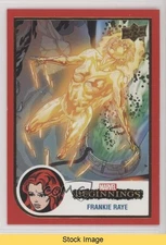 2022 Marvel Beginnings Vol 2 Series 1 Red Border Frankie Raye #70 READ 18x6