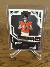 2024 contenders football Bo Nix Silver Draft Class Rookie Card RC #23