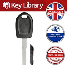 HU66 Volkswagen Seat Skoda Blank Manual Transponder Car Key Blade Case Shell