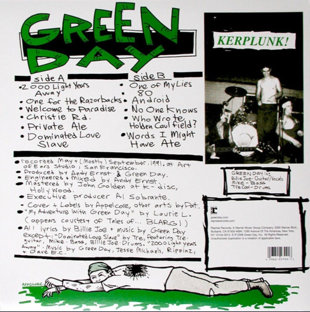 ⭐︎USオリジナル盤⭐︎ Green Day / KERPLUNK Green Day - Kerplunk! - Amazon.com Music