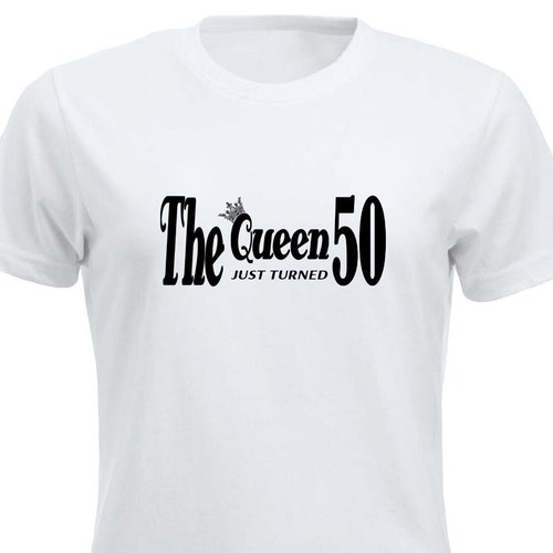 Queen Just Turned 50 Geburtstag T-Shirt Geschenk für Frauen lustiges T-Shirt 50. Geschenk UK - Bild 4 von 12