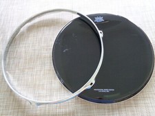 2004 PACIFIC-PDP by DW 14" RACK TOM DRUM RIM-HOOP REMO DRUM HEAD