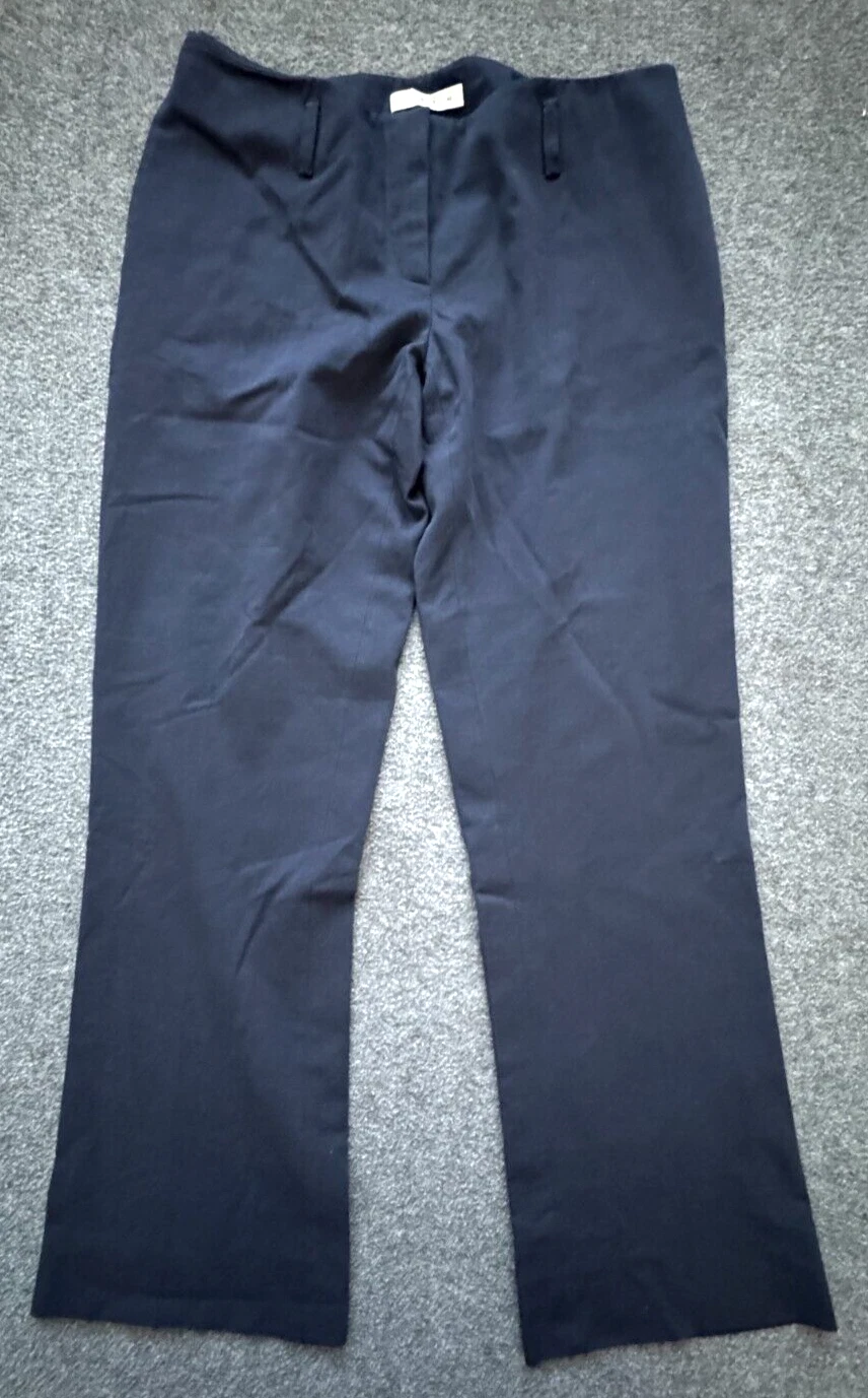 Pantalone casual PRADA blu navy cotone taglia 42 Made in Italy 32x30