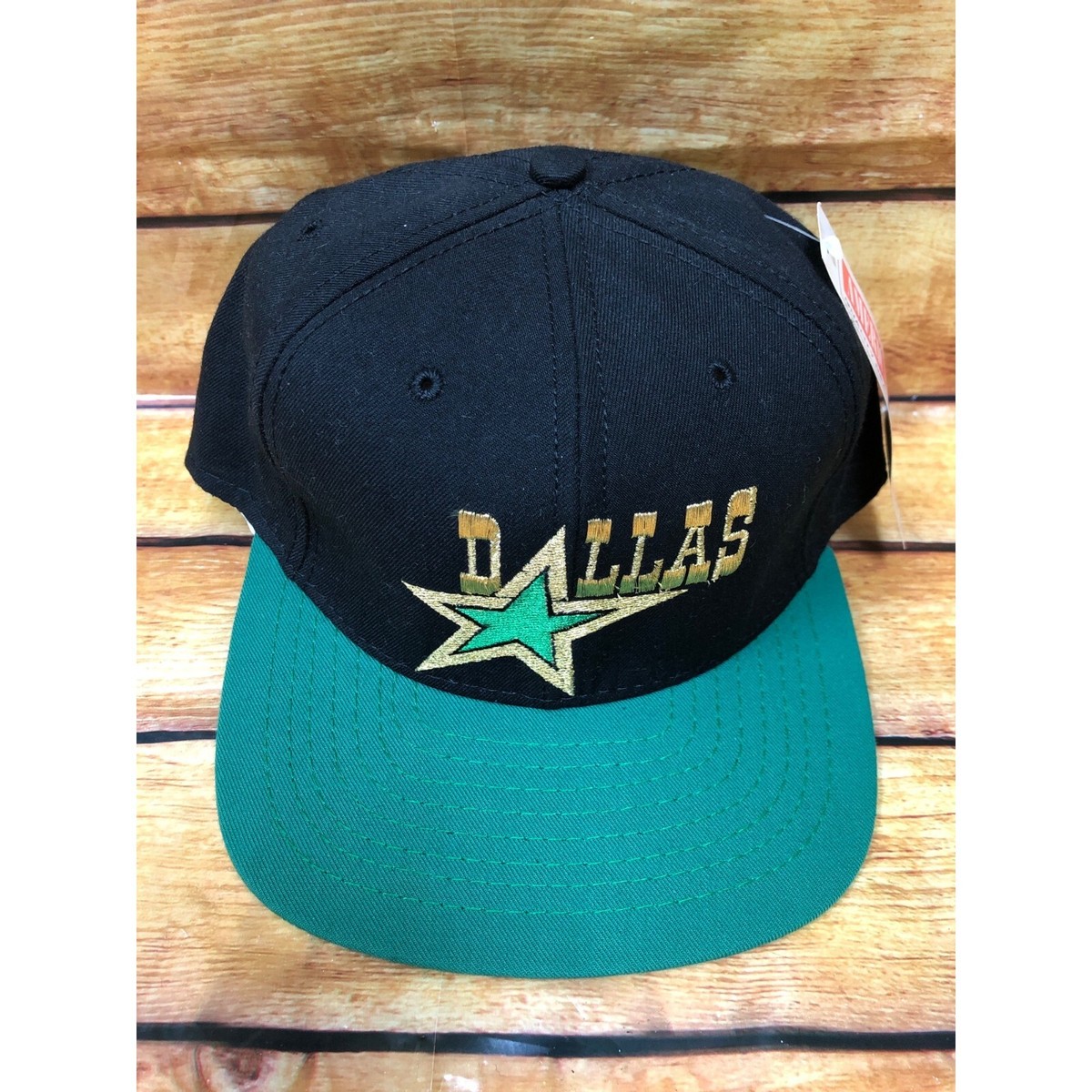 NWT NOS Vintage DALLAS STARS CCM American Needle Size 7 Fitted Hat 
