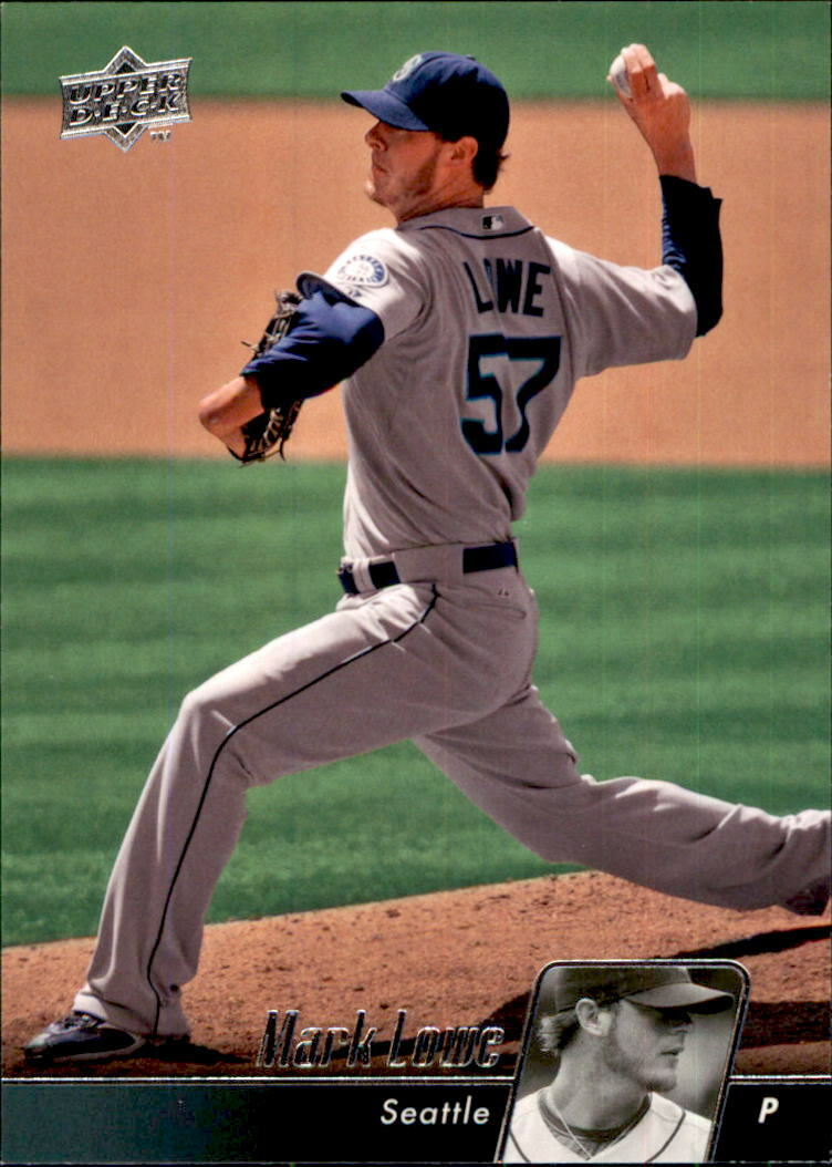 2010 Upper Deck Mark Lowe #456 Seattle Mariners