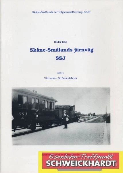 Skane-Smalands järnväg SSJ Del 1 - Bengt Rosen SH219702 - Bild 1 von 1