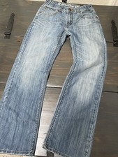 Denizen by Levi's Boys 218 Slim Straight Fit Jeans Size 14 Reg Medium Wash EUC