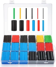 1120Pcs Tubo Termorretractil 2:1, Surtido De Envolturas De Cables Electricos
