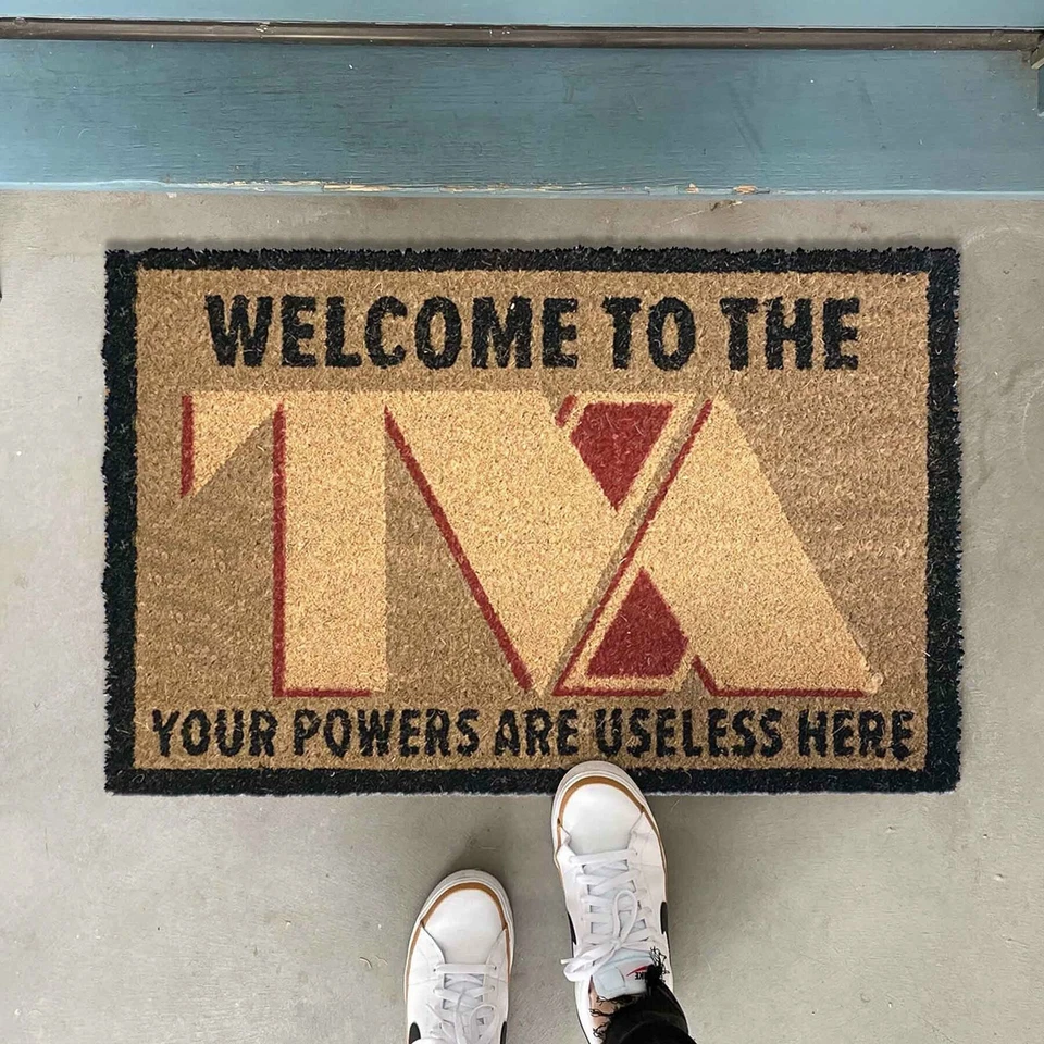 Loki - TVA Time Variance Authority - Marvel Coir Door Mat - Official Licensed - Image 2 of 4