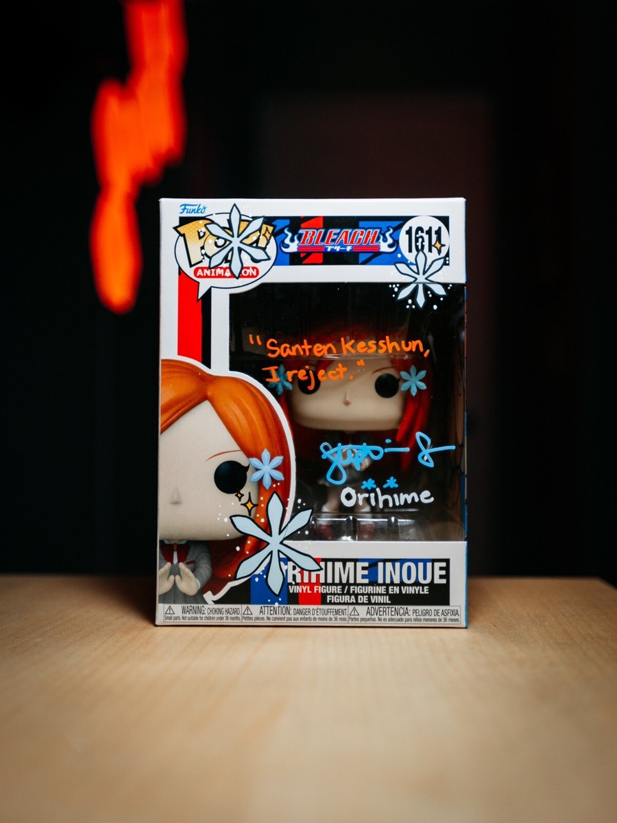 Funko Pop Bleach: Orihime Inoue Signed Custom Art (Read