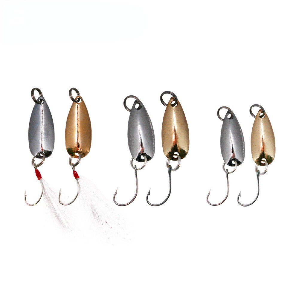 Leurre Truite Perche Lame Or Leurre Métallique Shad Tailspin - 3,5g Ou