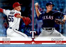 2019 Topps Update Rainbow Foil #US183 Kyle Dowdy/Kyle Bird Baseball Card