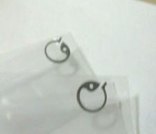 2 ILLINOIS 12 SIZE 1286 POCKETWATCH LOCKING LEVER SPRING OF   NOS   E-60