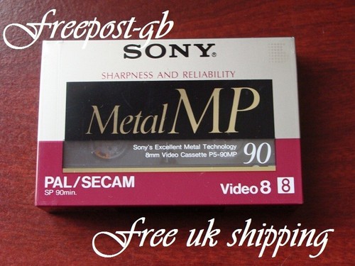 SONY P5-90 MP VIDEO 8mm / Hi8 CAMCORDER TAPE / CASSETTE - NEW & SEALED - 第 4/7 張圖片