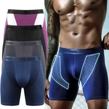 3 Pack Men Boxer Shorts Underwear Tagless Breathable Comfortable Trunks Briefs 