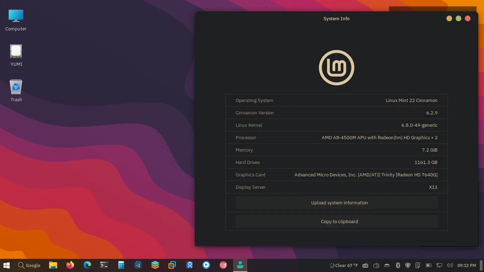 Linux Mint 22 Pre-installed 160GB Hard Drive (for PC / Mac) #4 - Image 2 of 4