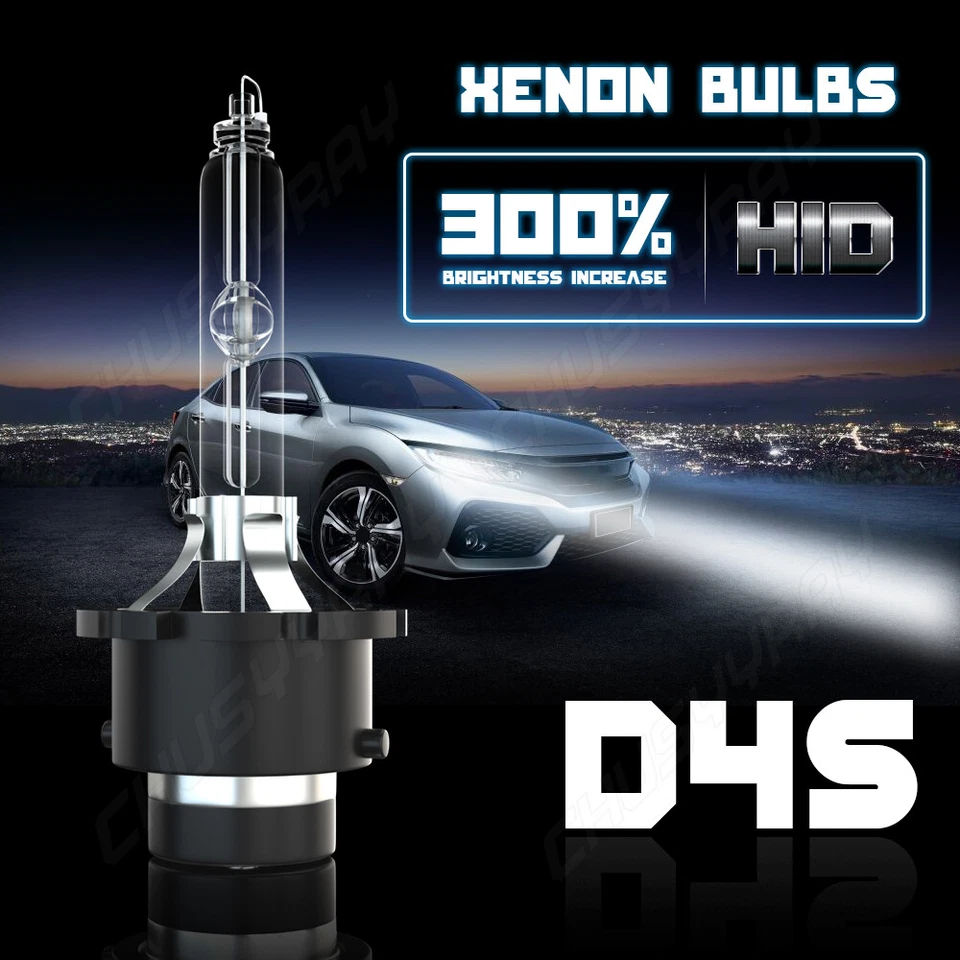 HID Xenon Headlight Bulb For Lexus IS200t 2016 Low & High Beam Stock Fit Qty2 - Imagem 2 de 4