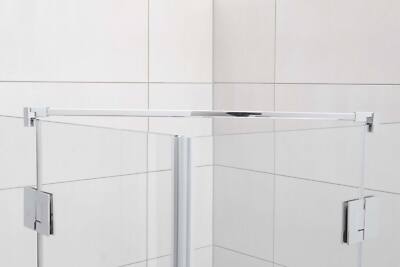 Fixum Stabilisationsstange Eckig, Glas-Glas, Stabilisator Duschwand