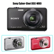 CCD SONY Cyber-Shot DSC-WX9 Digital Camera 16.2MP 5X Optical Zoom - 90 New GIFT