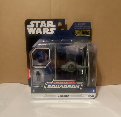 Star Wars Micro Galaxy Squadron TIE Fighter Launch Edition #0010 Series 1