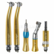 NSK Style Dental PANA-MAX High Speed Handpiece Low Speed Set Latch 4H Gold ZM1