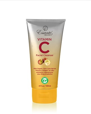 Essante Organics Vitamin C Facial Cleanser.  New/Sealed. RETAIL $32.16