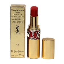 YSL ROUGE VOLUPTE SHINE OIL-IN-STICK READY TO CARE SHINE LIP COLOUR 3.2G 82