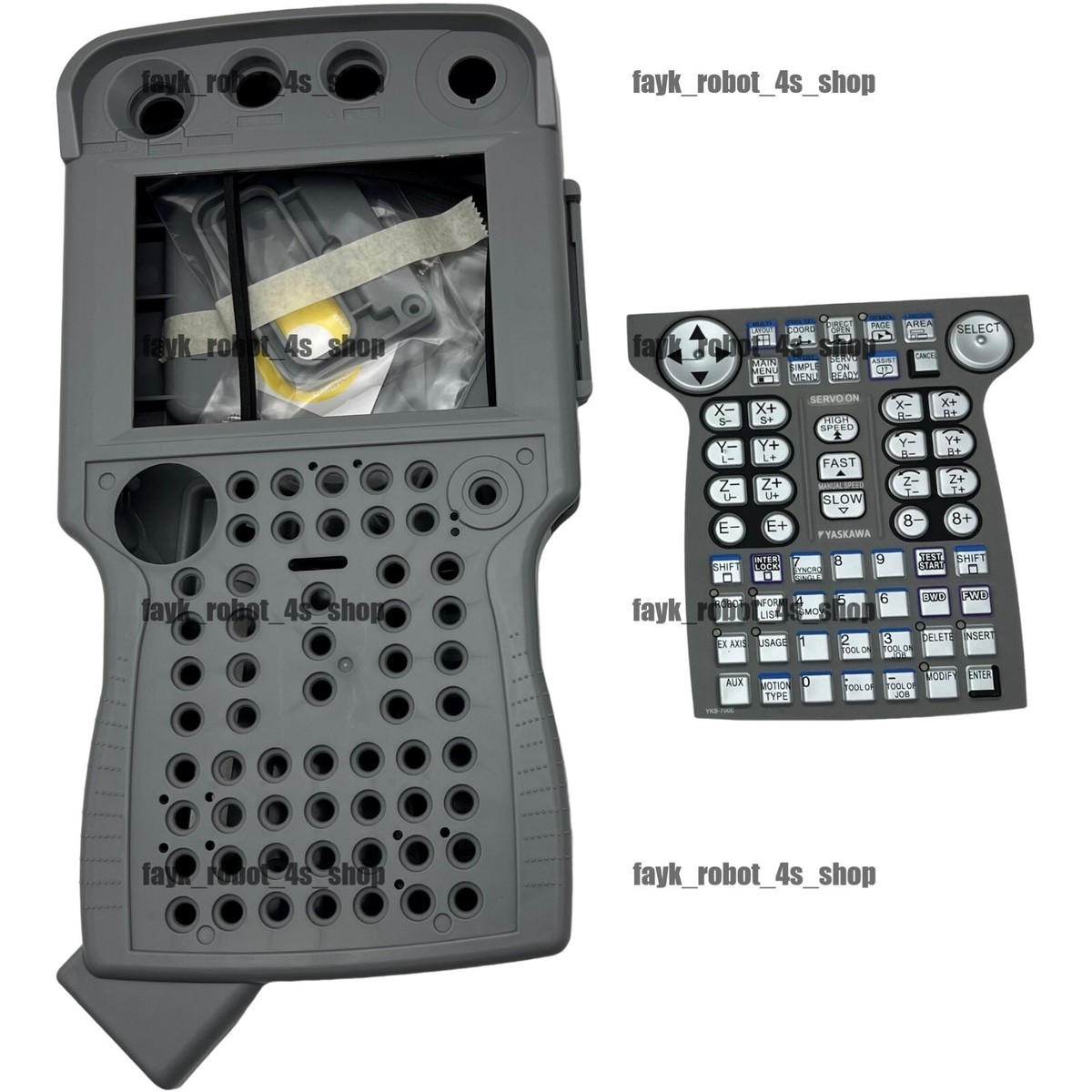 New housing shell kit+button film for Yaskawa DX200 JZRCR