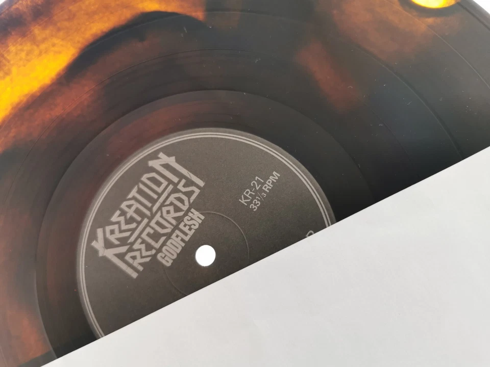 GODFLESH lim 250 orange black Vinyl LP Streetcleaner (2008 Kreation Records USA) Foto 3 de 3