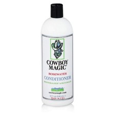 COWBOY MAGIC ROSEWATER CONDITIONER 32 oz. ounce Revitalizes Detangles horse hair