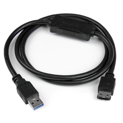 StarTech.Com 3ft. SuperSpeed USB 3.0 to eSATA Cable Adaptor. New!
