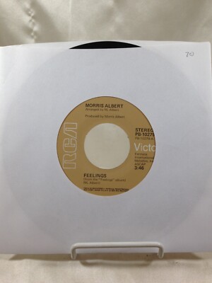 45 RPM Morris Albert   Feelings / This World Today Is a Mess 070