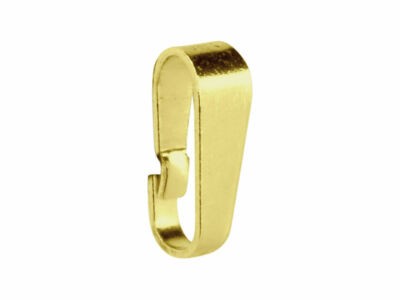 8 mm 9 kt Gelbgold einfache Bedienung Snap On Anhänger Ballen/Kaution kein Löten erforderlich