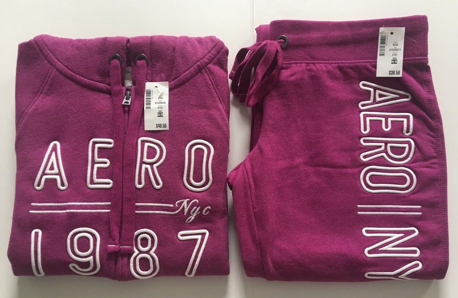 Aeropostale Aero Women's Magenta Hoodie 