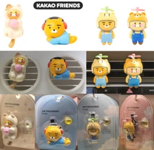 KAKAO Friends CAR Air Freshener Vent Clip FLORAL  RYAN CHOONSIK  *US-duty Paid