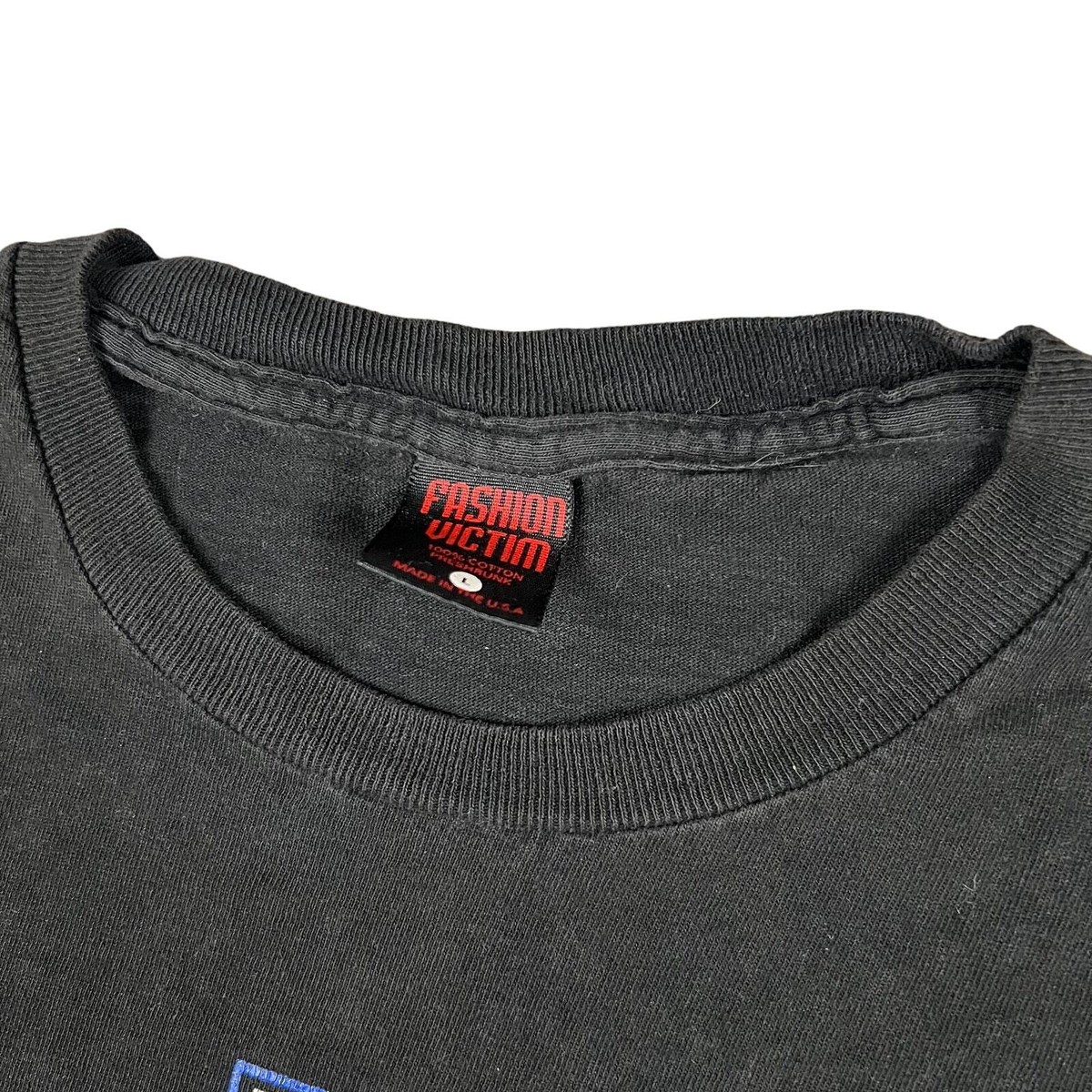 Vintage fashion victim 90s graphic black t shirt | eBay Vintage fashion victim 90s graphic black t shirt | eBay