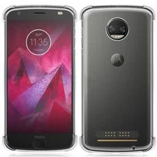 Easy to Install Anti-Scratch Soft TPU Case Skin f Motorola Moto Z2 Force XT1789