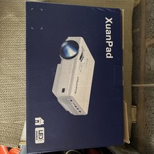 XuanPad Mini Projector FHD 1080P Portable Multimedia Video Projector Opened Box 