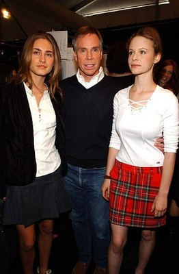 Lauren Bush Tommy Hilfiger and Thora Birch at Mercedes Benz Fashio- Old Photo