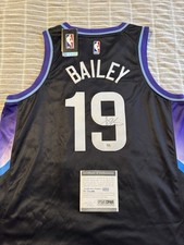 ACE BAILEY SIGNED JERSEY PSA DNA COA AUTHENTIC AUTOGRAPH UTAH JAZZ NBA AUTO RARE