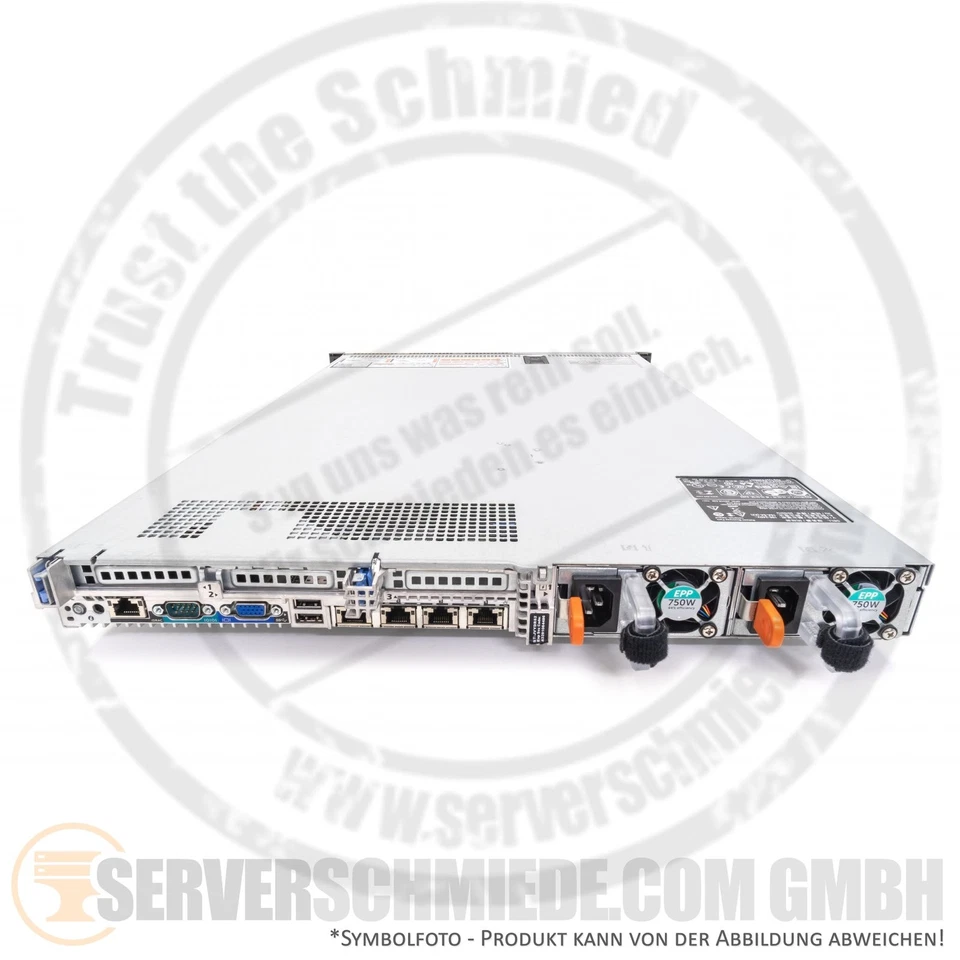 Dell PowerEdge R630 2x E5-2620V3 64GB 8x 8GB RAM 1,2TB HDD 2xPSU vmware Server - Bild 3 von 4