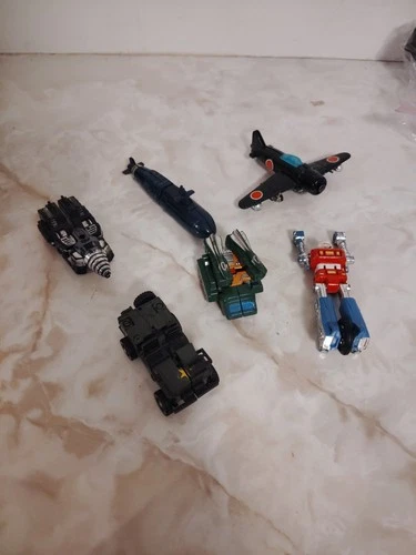 Lot of 6 Vintage Gobots Machine Robo Action Figures